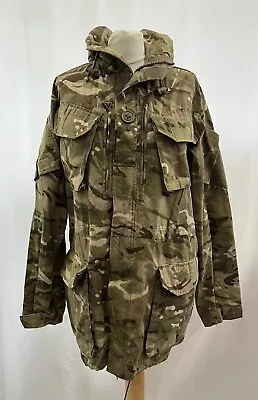 Smock Combat Windproof Jacket Size 170/88 XL Green Camouflage Cotton Blend Men’s • £25.59