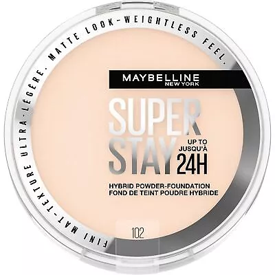 Maybelline Super Stay Up To 24HR Hybrid Powder-Foundation Medium-to-Full • $13.50