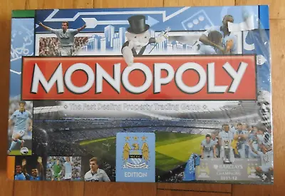 Manchester City Monopoly Board Game 2012 Edition *new* Minor Box Wear - Football • £42