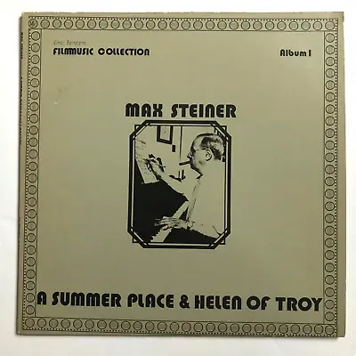 MAX STEINER - A Summer Place & Helen Of Troy - Soundtrack Vinyl Elmer Bernstein • £8.17