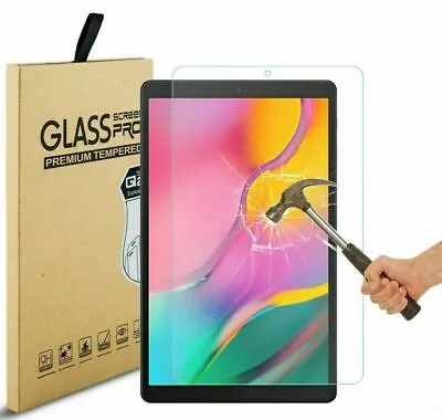 Tempered Glass Screen Protector For Samsung Galaxy Tab A 10.1 2019 SM T510 T515 • £3.99