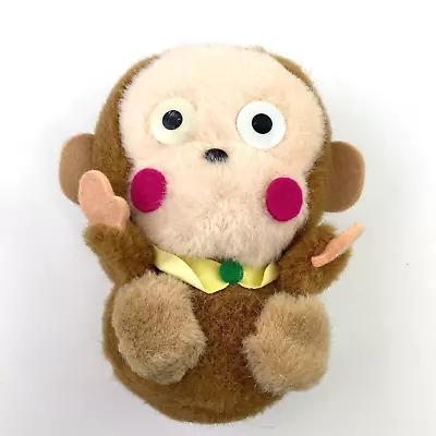 Retro Made In Japan Monkey Monkichi Stuffed Toy Mascot Pochette Sanrio Plush • $59.99