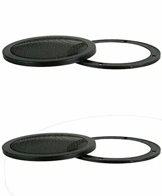 Heavy Gauge Pair 8 Inch Classic Beehive High Excursion Subwoofer Speaker Grills  • $24.07