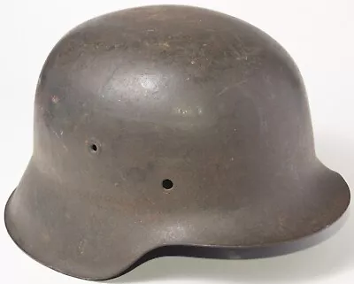 WWII German M42 Stahlhelm Helmet Shell EF64 With Original Paint • $299.99