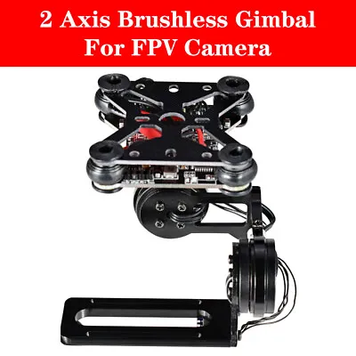 2 Axis Brushless Gimbal Stabilizer For  SJ Hawkeye Cheerson FPV Spare • $47.42