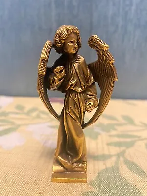 MMA Brass Angel Figurine Metropolitan Museum Of Art Sculpture 3 1/8  Tall • $44.95