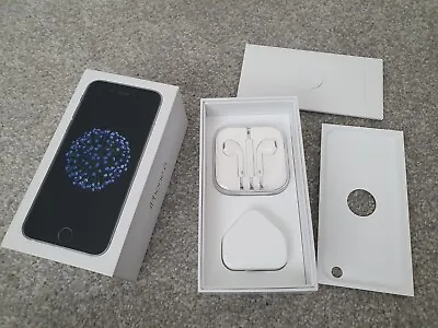 Apple Iphone 6 - Only The Original Box  Earphones And Plug All Brand New • £2.50