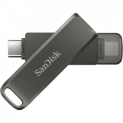 SanDisk 256GB IXpand Flash Drive Luxe - Lightning And USB-C • $206.37