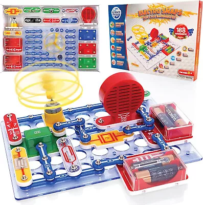 Electronics Kit Electric Circuits For Kids 188 Experiments Set Science Kits • £24.49