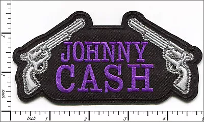 20 Pcs Embroidered Sew Or Iron On Patch Johnny Cash Music Rock 123x61mm AP056jO1 • $16.98