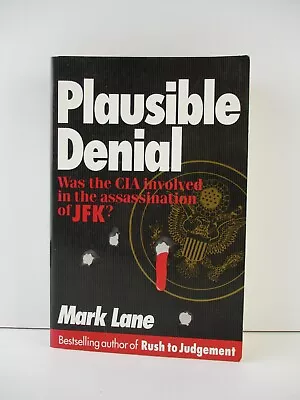 Plausible Denial: Was The CIA Involved In The Assassination Of JFK? - LPB (B115) • $39.99