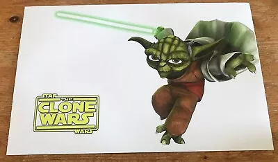 Star Wars The Clone Wars 11  X 17  Poster  Yoda  • $9.99