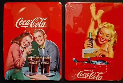 Coca-Cola Fridge Magnets X2 Sealed - Classic Vintage Style - Coca Cola Fifties • £4.95