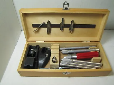 $9 • Buy X-acto Set In Wood Case, Parts Missing, Used.