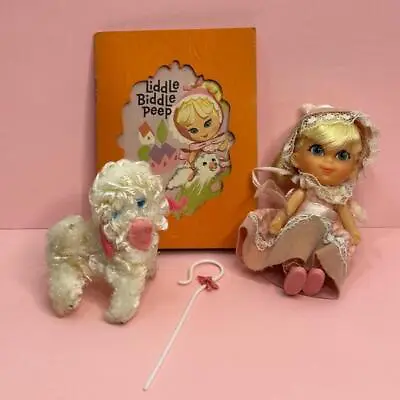 Vintage Liddle Kiddles Storybook Liddle Biddle Peep Doll - COMPLETE • $110