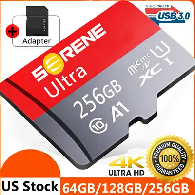 Micro SD Card 1TB 512GB 256GB Ultra Memory Card Android Camera Nintendo Switch • $6.99