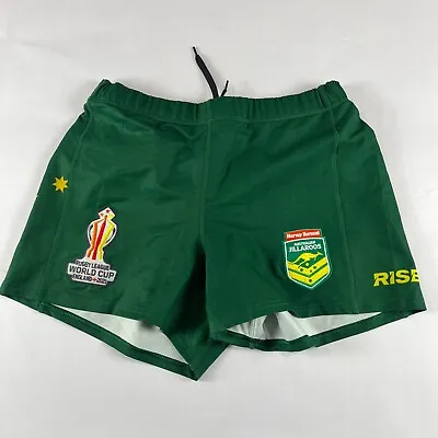 Australia Jillaroos Rugby League World Cup Player Issue Match Shorts Women's 12 • £37.50