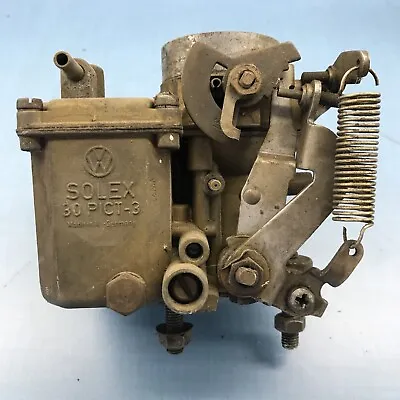 Vintage VW Solex Carburetor 30 PICT 3 BUS BUG GHIA Volkswagen W.Germany • $62.99