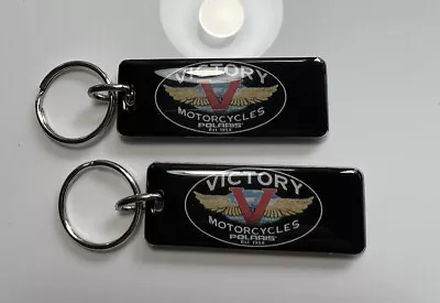 Victory Vision Vegas 8 Ball Hammer Gunner Magnum Motorcycle Key Ring OS 2 Pack • $18.39