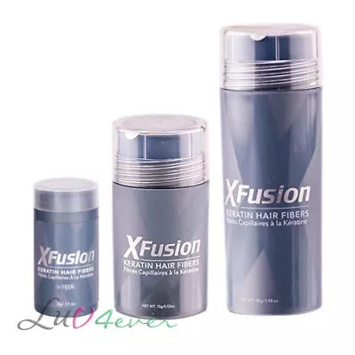 Xfusion Keratin Hair Fibers - Black / Dark Brown / Medium Brown / Light Brown • $19.95