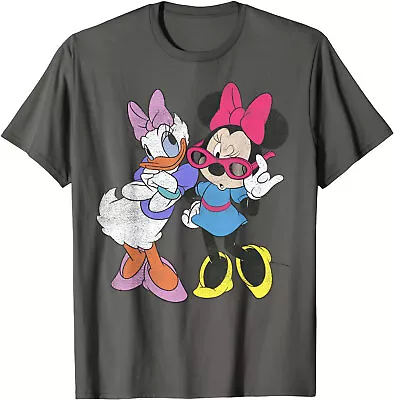 Disney Mickey And Friends Daisy & Minnie Fashion Short Sleeve Shirt • $21.99