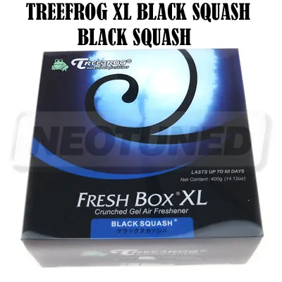 Treefrog Fresh Box XL Air Freshener JDM Extra Large 400g Scent Black Squash • $13.88