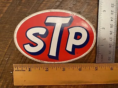 Vintage STP Oil Decal Sticker Car Shop Retro 4.5” X 3” Advertisement NOS • $5.95