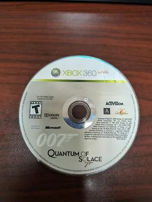 007 Quantum Of Solace (Xbox 360) NO TRACKING - DISC ONLY #A6300 • $6.25