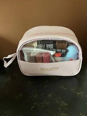 MISS ROSE M All InOne 29 Pc.Makeup Kit W/Pink Carry Case New In Box FREE Ship • $29.95