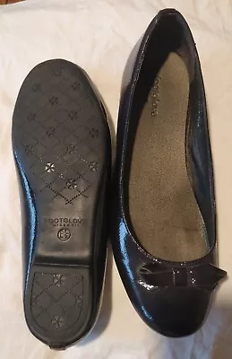 £3.99 • Buy Marks And Spencers M&S Footglove Wider Fit Slip On Court Shoes Size 6.5 UK