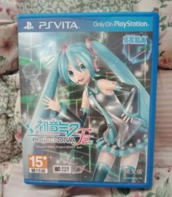 Playstation PS Vita Game - Hatsune Miku Project Diva F 2nd • $30