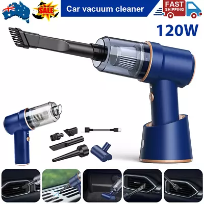 42000RPM Cordless Car Vacuum Cleaner Home Dust Blower Mini Air Duster Handheld • $24.59