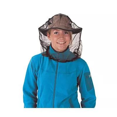 Mosquito Mesh Head Net Face Protector Mosi Insect Bug Midge Travel Camping Repel • £3.49