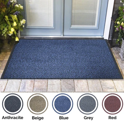 £27.94 • Buy Rubber Backed Door Mat Non Slip Rug Kitchen Mat Heavy Duty Runner Outdoor Indoor