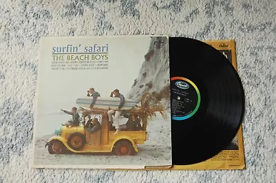 The Beach Boys Surfin' Safari Capitol T 1808 G Cover Paly Graded VG+ LP • $19.97