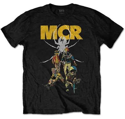 My Chemical Romance Killjoys Pin-Up Black T-Shirt OFFICIAL • £15.19