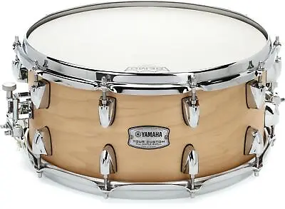 Yamaha Tour Custom Snare Drum - 14  X 6.5  - Butterscotch Satin • $309.99