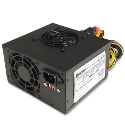 Brand NEW--Hercules DUAL FAN 600w-Max ATX Power Supply SATA 20+4-pin 6-Pin • $29.99