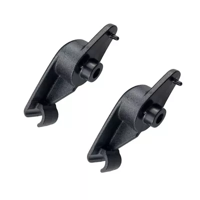 PAIR For 1997-2004 Chevrolet Corvette C5 Black Sun Visor Clips Bracket Holder • $9.79