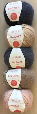 £21.95 • Buy 10 X 50g Sirdar Saltaire Aran Wool/Yarn For Knitting And Crochet