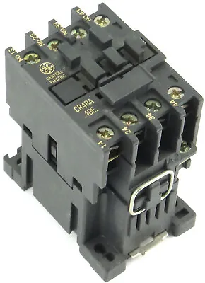 CS3- 40E Control Relay With Coil Voltage 120V 240V 480V 600V 24V 48V 277V 380V • $69.99