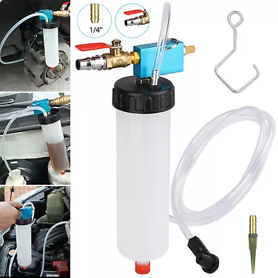 $15.48 • Buy Durable Car Auto Vehicle Vacuum Brake Bleeder Tank Fluid Oil Change Pump Tool US