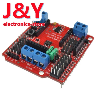 $3.86 • Buy Xbee/Bluetooth/SRS485 RS485/APC220 I/O Sensor Expansion Shield V5.0  For Arduino