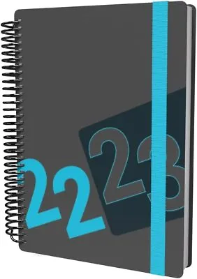 Collins Delta A5 Day To Page Mid Year Academic 2022-23 Diary - Blue FP51M.60-22 • £10.04