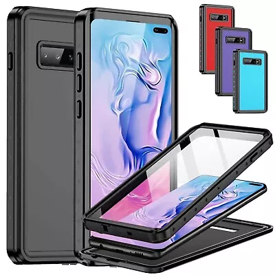 Waterproof Case Samsung Galaxy S10 Plus / S10 Heavy Duty Full Shockproof Cover • $22.99