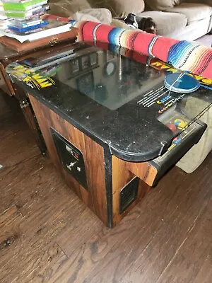 Pac-Man Cocktail Arcade Table  - ALL Original! See DESCRIPTION • $1850