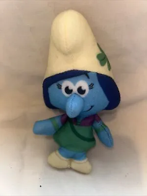 2022 McDonalds The Smurfs - Storm - Soft Plush Toy Happy Meal Teddy Peyo Girl • £3.50