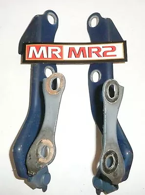 Toyota MR2 MK2 Bonnet Hinges Blue 8B6 Mr MR2 Used Parts 1989-1999 • $36.98