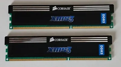 Corsair XMS3 DDR3 RAM 8GB 1333MHz 2x4GB Used VGC CMX8GX3M2A1333C9 • £20