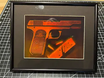 3D Collectible Hologram Picture Of A Gun - Framed • £57.91